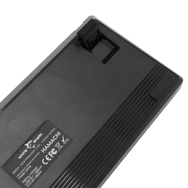 Tipkovnica White Shark GK-005121 Hamachi, žičana, gaming, mehanička, blue switches, US Layout, RGB, TKL, crna - Slika 9