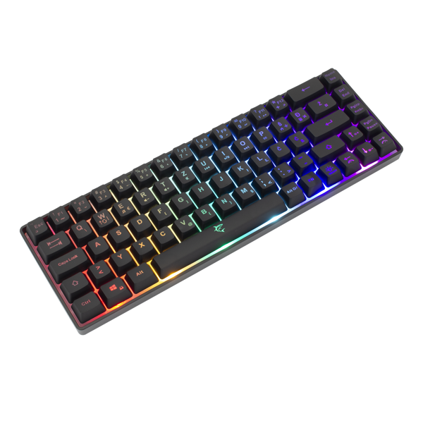 Tipkovnica White Shark GK-2201 Ronin, žičana, gaming, membranska, US Layout, LED, TKL, crna - Slika 2