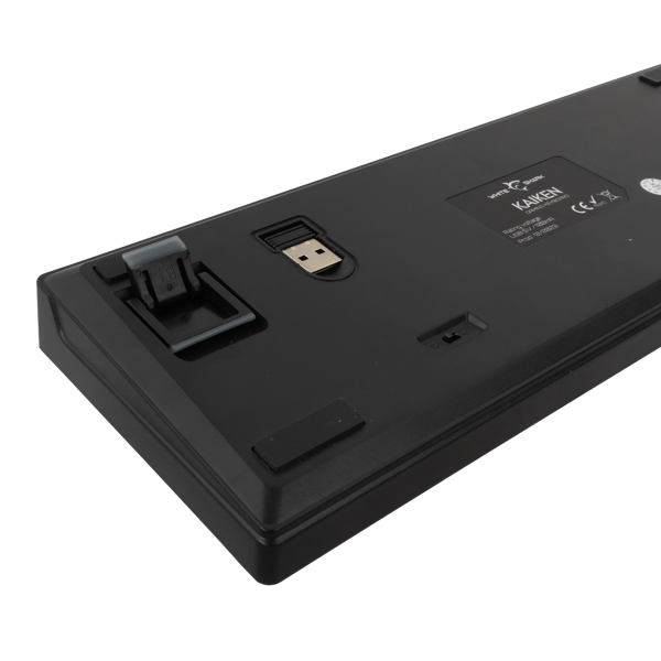 Tipkovnica White Shark Premium Line GK-003111 Kaiken, bežična, bluetooth, gaming, mehanička, red switches, TKL, US layout, RGB, crna - Slika 8