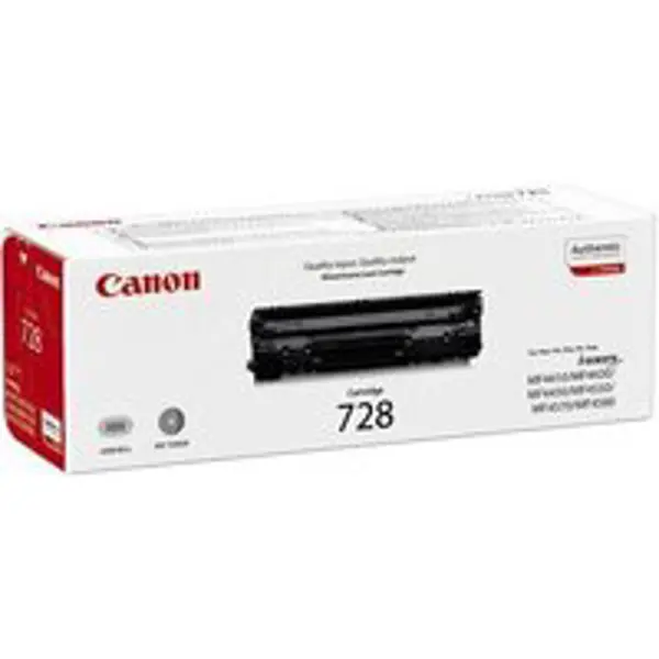 Toner Canon CRG-728, crni, kapacitet ispisa 2100 str. - Slika 1