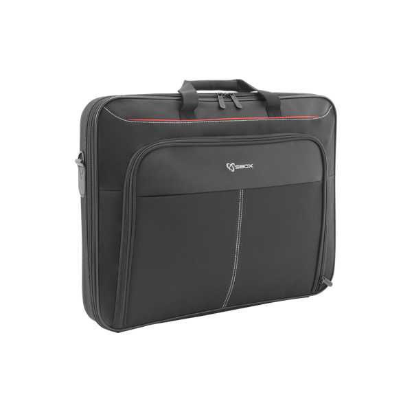 Torba za prijenosno računalo SBOX NSS-88123 Hong Kong, do 17.3", crna - Slika 1