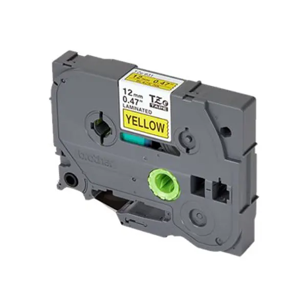 Traka Brother TZE631, 12mm/8m, žuta - Slika 3