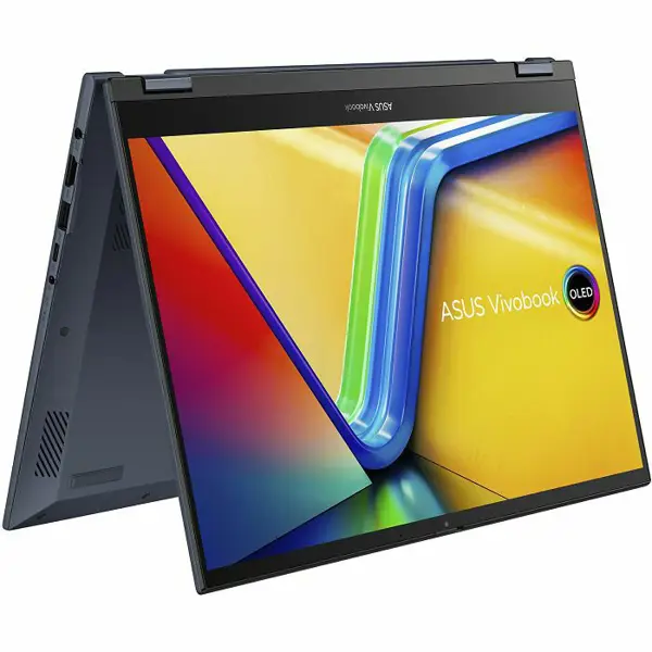 Ultrabook Asus Vivobook S 14 Flip OLED, TP3402VA-KN301W, 14" 2.8K OLED 90Hz HDR500 Touch, Intel Core i9 13900H up to 5.4GHz, 16GB DDR4, 1TB NVMe SSD, Intel Iris Xe Graphics, Win 11, 2 god - Slika 4