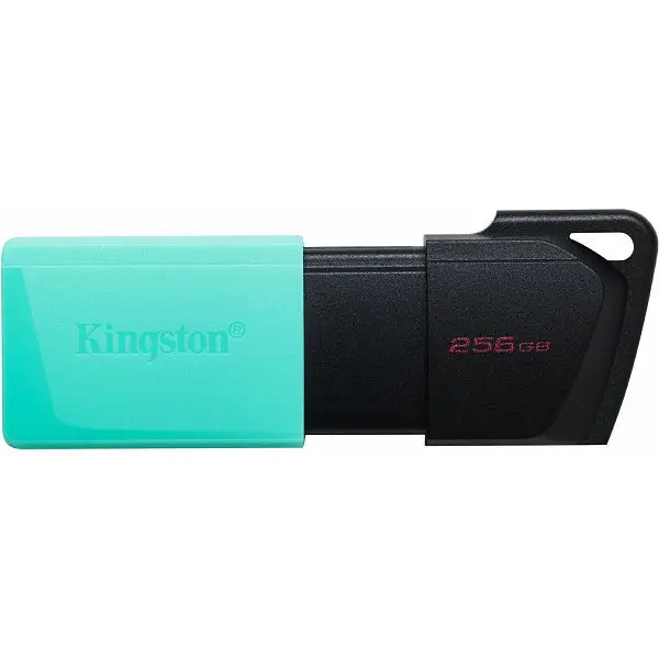 USB stick Kingston DataTraveler Exodia M, 256GB, USB 3.2, crno-tirkizni - Slika 1