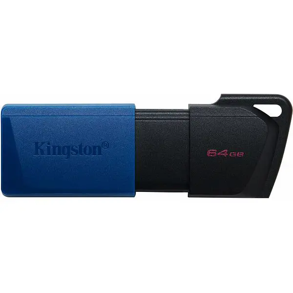USB stick Kingston DataTraveler Exodia M, 64GB, USB 3.2, crno-plavi - Slika 1