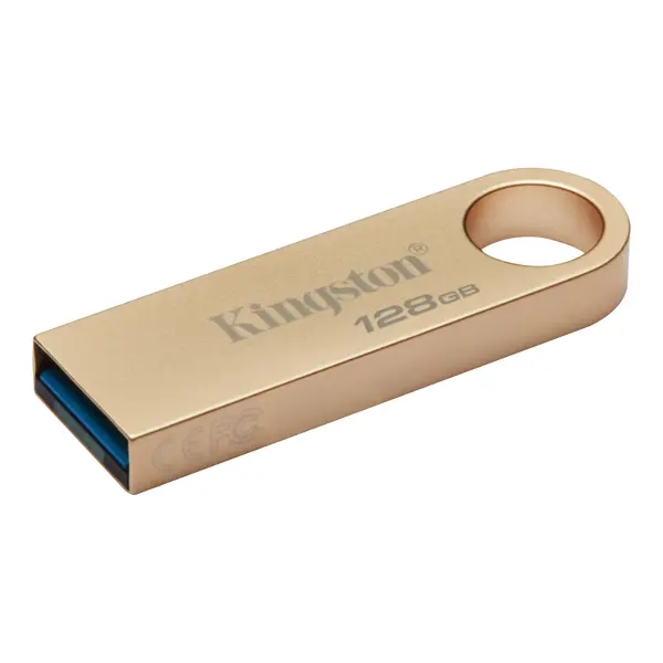 USB stick Kingston DataTraveler SE9 G3, USB 3.2 Gen 1, 128GB, zlatni - Slika 1