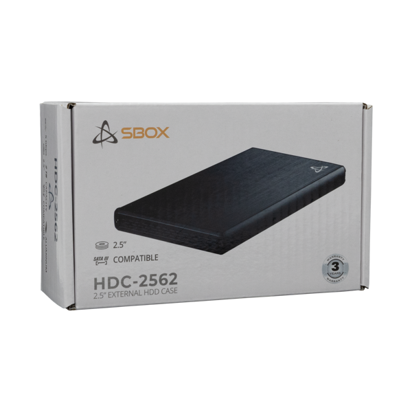 Vanjsko kućište SBOX HDC-2562 / USB-3.0 Black - Slika 4