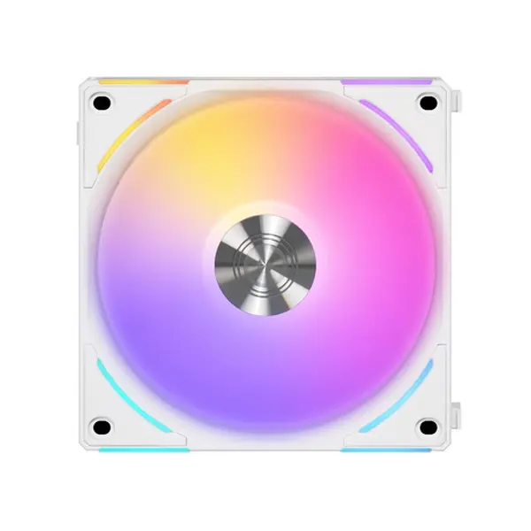 Ventilator za kućište Lian Li Uni Fan AL120 V2 RGB, PWM, 120mm, bijeli - Slika 3