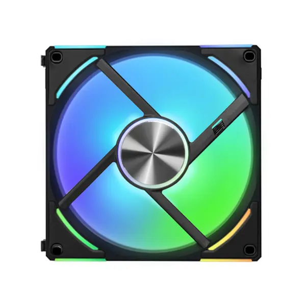 Ventilator za kućište Lian Li Uni Fan AL140 V2 RGB, PWM, 140mm, crni - Slika 3