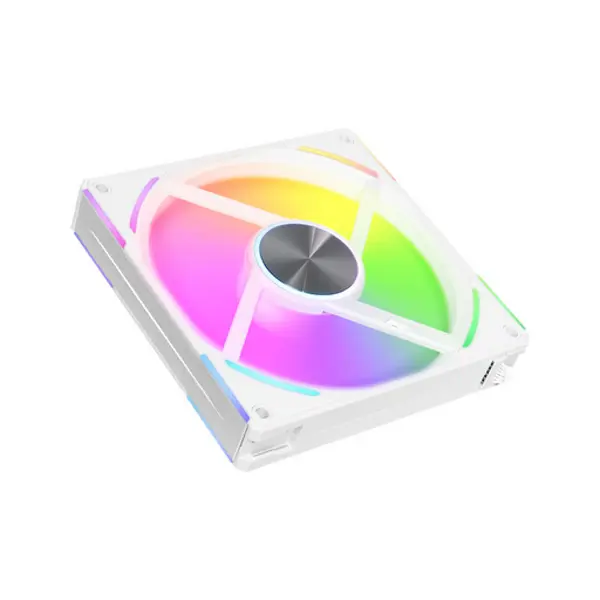 Ventilator za kućište Lian Li Uni Fan AL140 V2 RGB, PWM, 140mm, bijeli - Slika 1