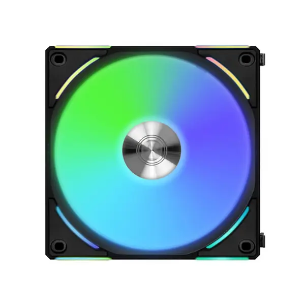 Ventilator za kućište Lian Li Uni Fan AL140 V2 RGB, PWM, 140mm, crni - Slika 2