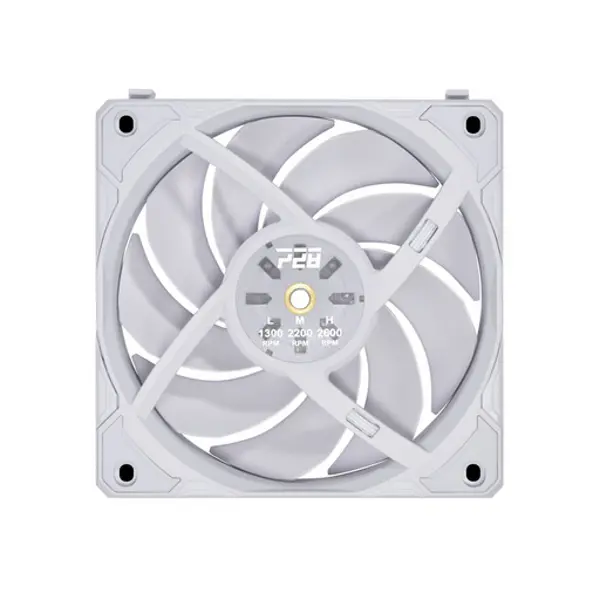Ventilator za kućište Lian Li Uni Fan P28, PWM, 120mm, bijeli - Slika 4
