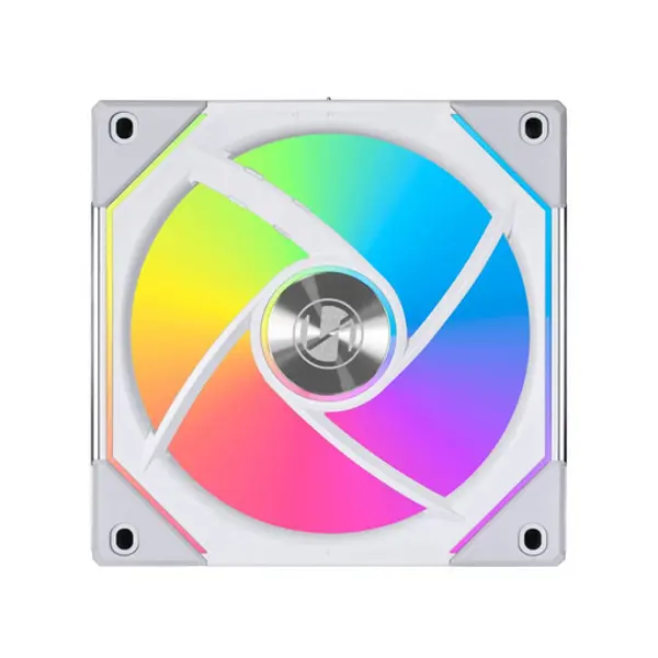 Ventilator za kućište Lian Li Uni Fan SL-Infinity 120, ARGB, PWM, 120mm, bijeli (3 komada) + kontroler - Slika 2