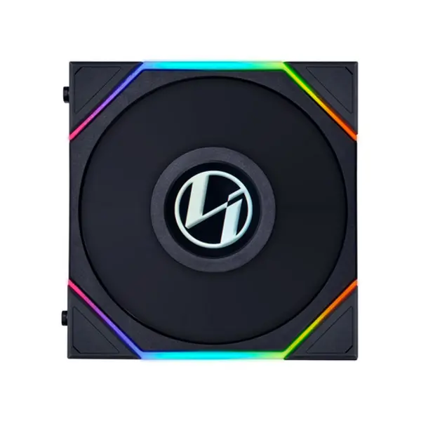 Ventilator za kućište Lian li Uni Fan TL LCD Reverse Blade ARGB, PWM, 120mm, crni - Slika 1