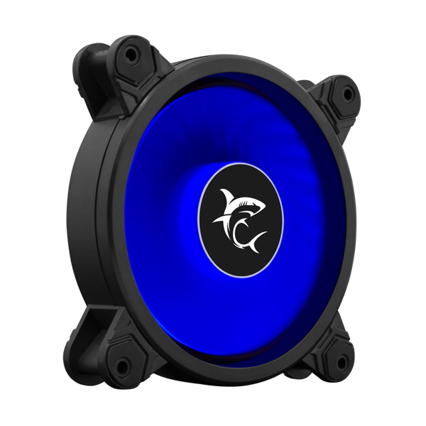 Ventilator za kućište White Shark 12025-3-L Vector, 120mm, plavo LED, crni - Slika 1