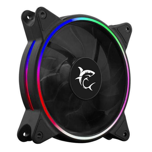Ventilator za kućište White Shark 1250-02B-F Gravity, 120mm, RGB, crni - Slika 1
