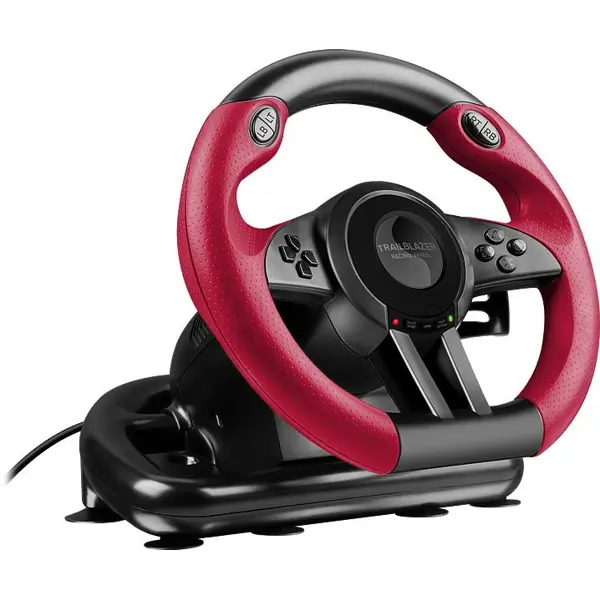 Volan Speedlink Trailblazer Racing Wheel, PC, PS3, PS4, Xbox One, crno-crveni - Slika 1