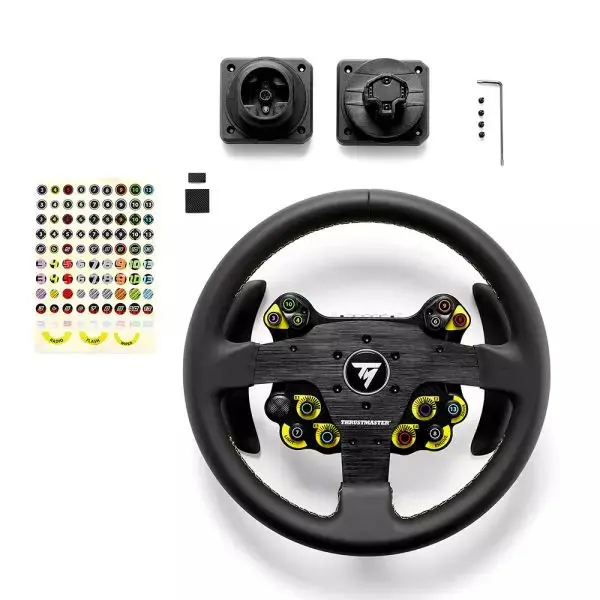 Volan Thrustmaster EVO Racing 32R Leather Add-On, PC, PS4, PS5, Xbox, kožni, crni - Slika 4