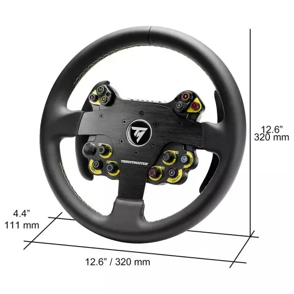 Volan Thrustmaster EVO Racing 32R Leather Add-On, PC, PS4, PS5, Xbox, kožni, crni - Slika 5