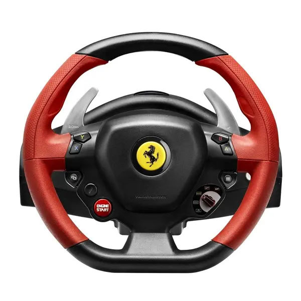 Volan Thrustmaster Ferrari 458 Spider, Xbox Series One/X/S, crno-crveno + pedale - Slika 4