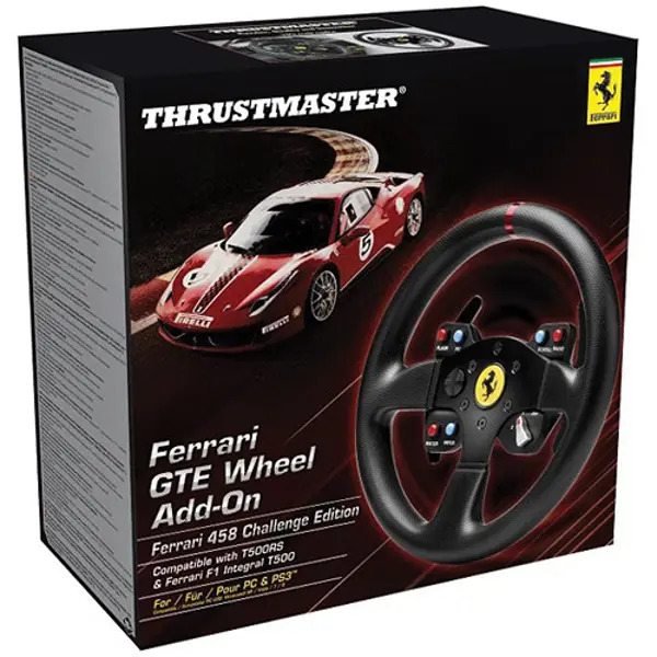 Volan Thrustmaster Ferrari GTE F458 Challenge Edition, PC, PS3, PS4, Xbox One, crni - Slika 6