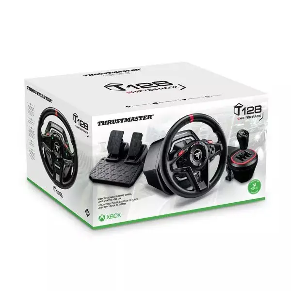 Volan Thrustmaster T128-X, PC, Xbox, crni + pedale i Thrustmaster TH8S mjenjač - Slika 7