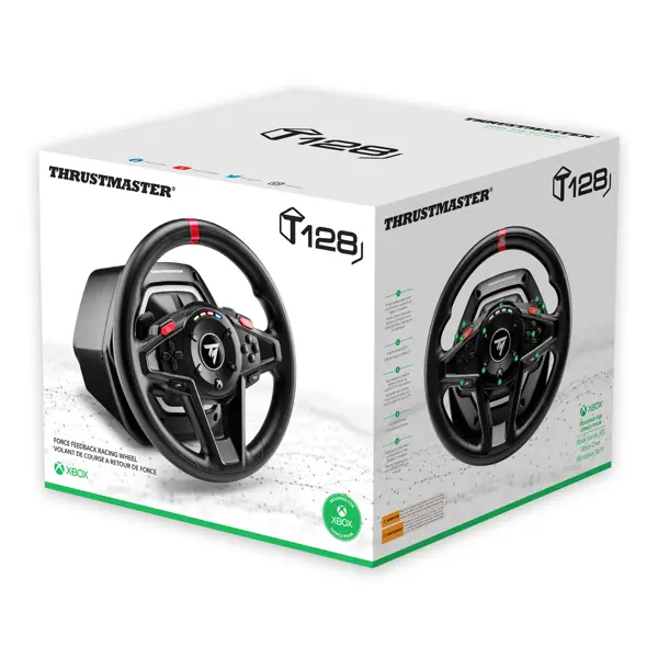 Volan Thrustmaster T128-X, PC, Xbox Series X/S, crni + pedale - Slika 2