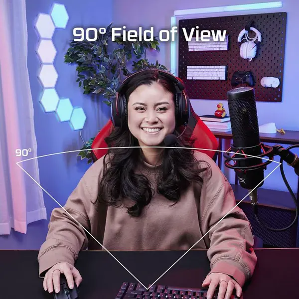 Web kamera HyperX Vision S, 4K 30fps, 8MP, crna - Slika 2