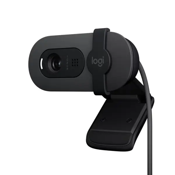 Web kamera Logitech Brio 100, Full HD, 1080p 30fps, 2MP, crna - Slika 1