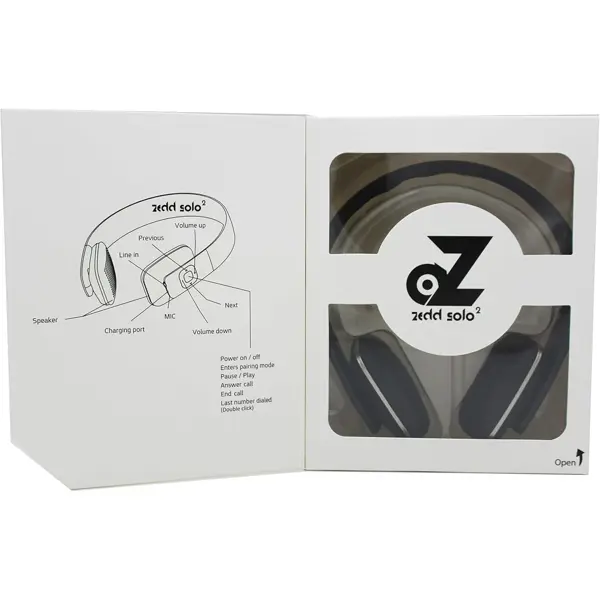 Slušalice Zedd Solo 2 Wireless Bluetooth Headphones - Slika 7