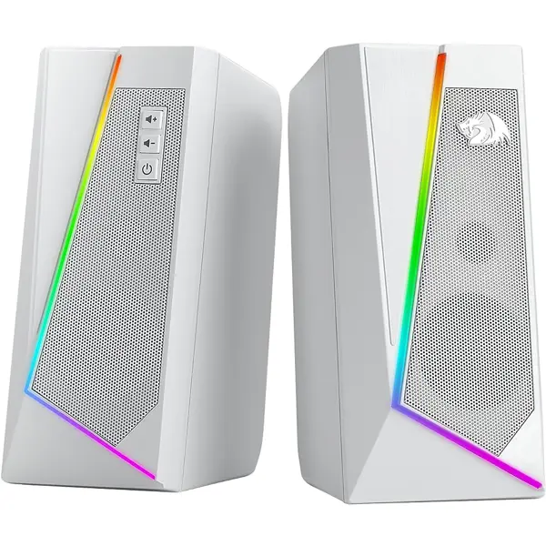 Zvučnici Redragon Anvil GS520, 6W, 2.0, RGB, bijeli - Slika 2