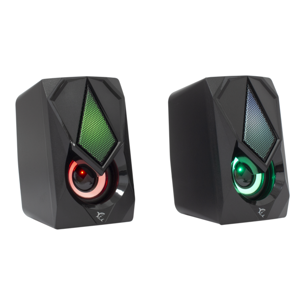 Zvučnici White Shark GSP-619 Beat, 6W, 2.0, LED, crni - Slika 1