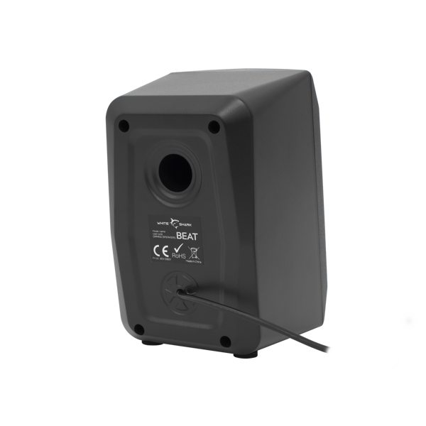 Zvučnici White Shark GSP-619 Beat, 6W, 2.0, LED, crni - Slika 4
