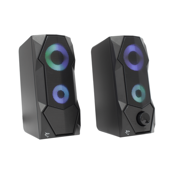 Zvučnici White Shark GSP-634 Flow, 5W, 2.0, RGB, crni - Slika 1