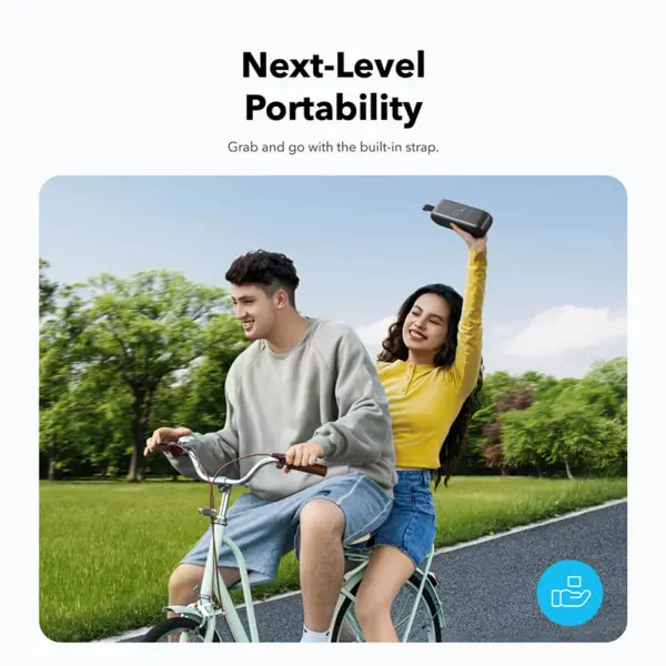 Zvučnik Anker Soundcore Motion 100, bežični, bluetooth, vodootporan IPX7, 20W, plavi - Slika 3