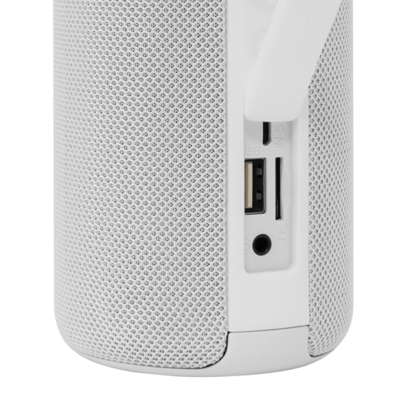Zvučnik White Shark GBT-808 Conga, bežični, bluetooth, vodootporan IPX6, 10W, bijeli - Slika 4